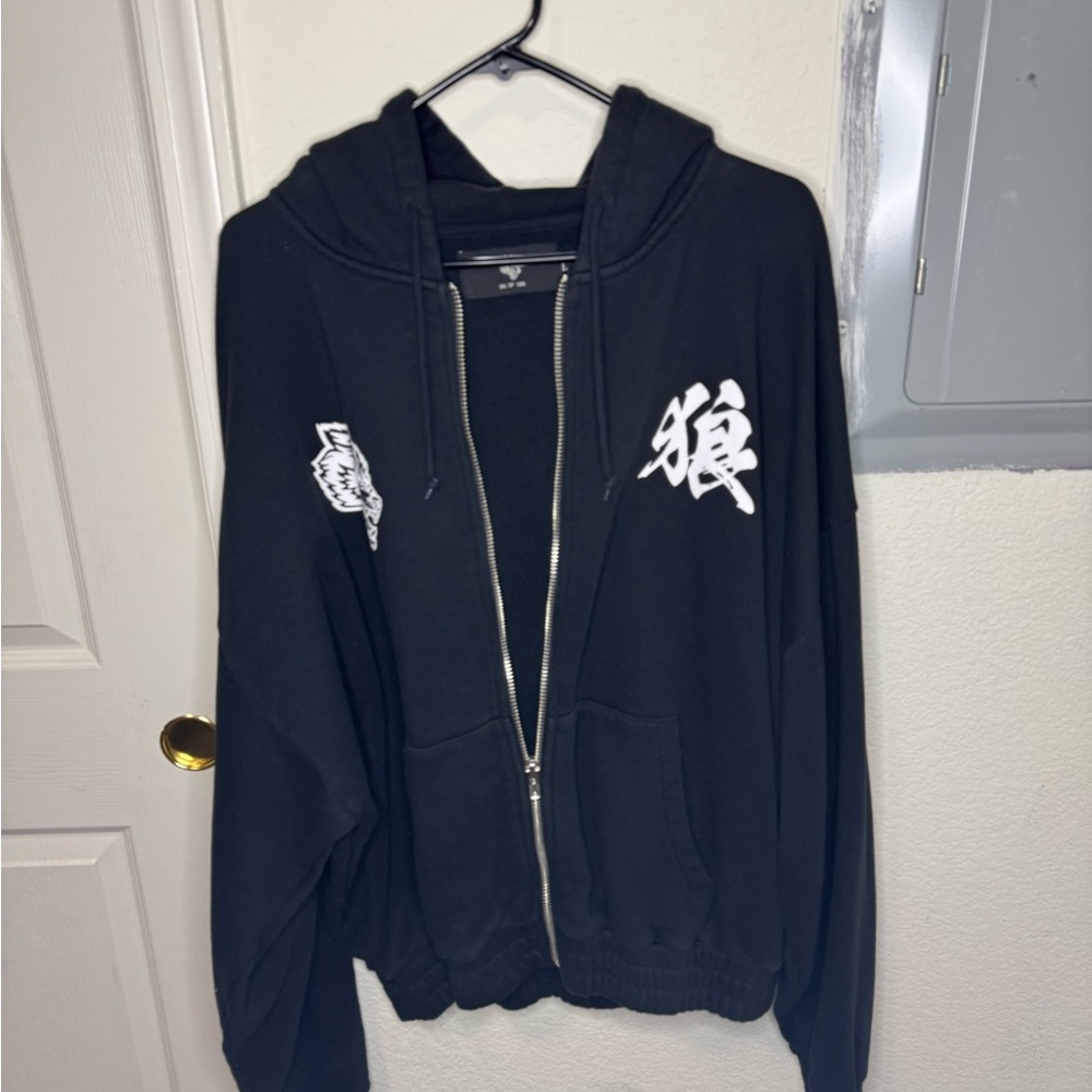 Darcsport Black Zip-Up Hoodie